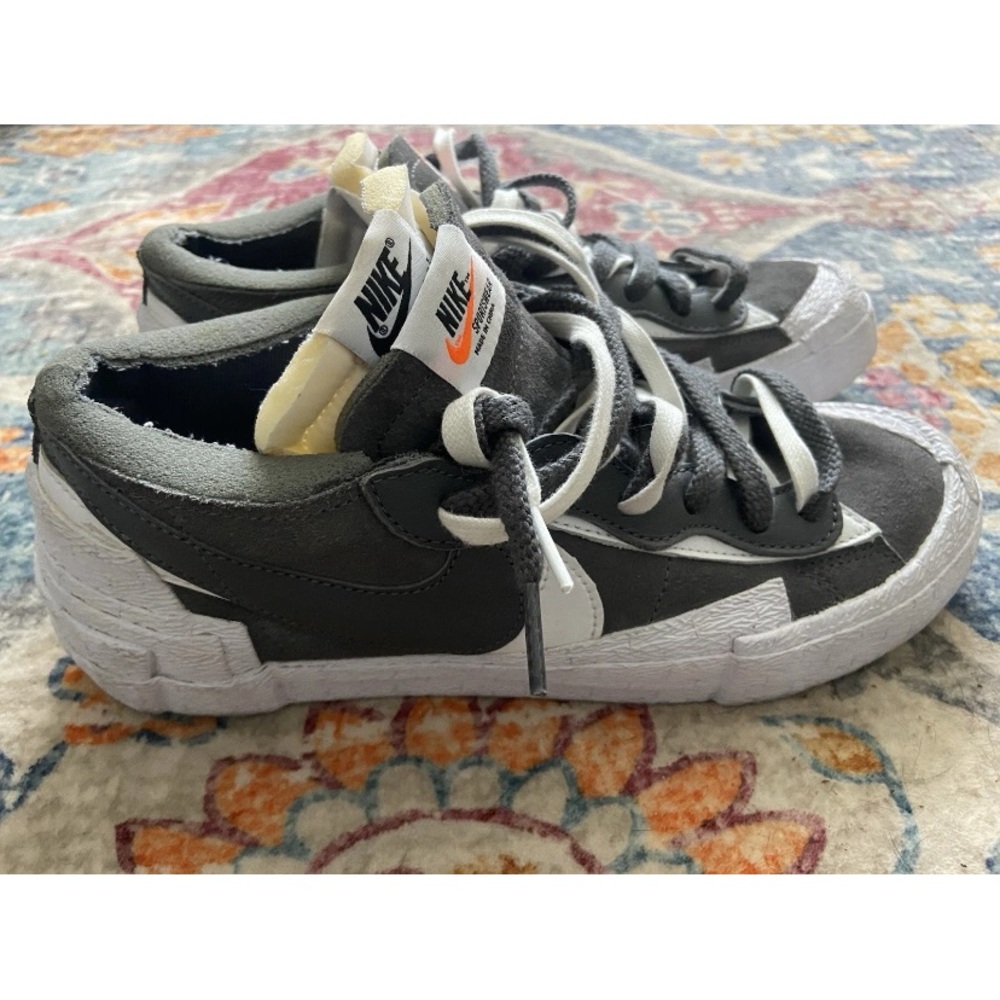 Nike Sacal Men’s Shoes Size 7 Gray White Lace Up